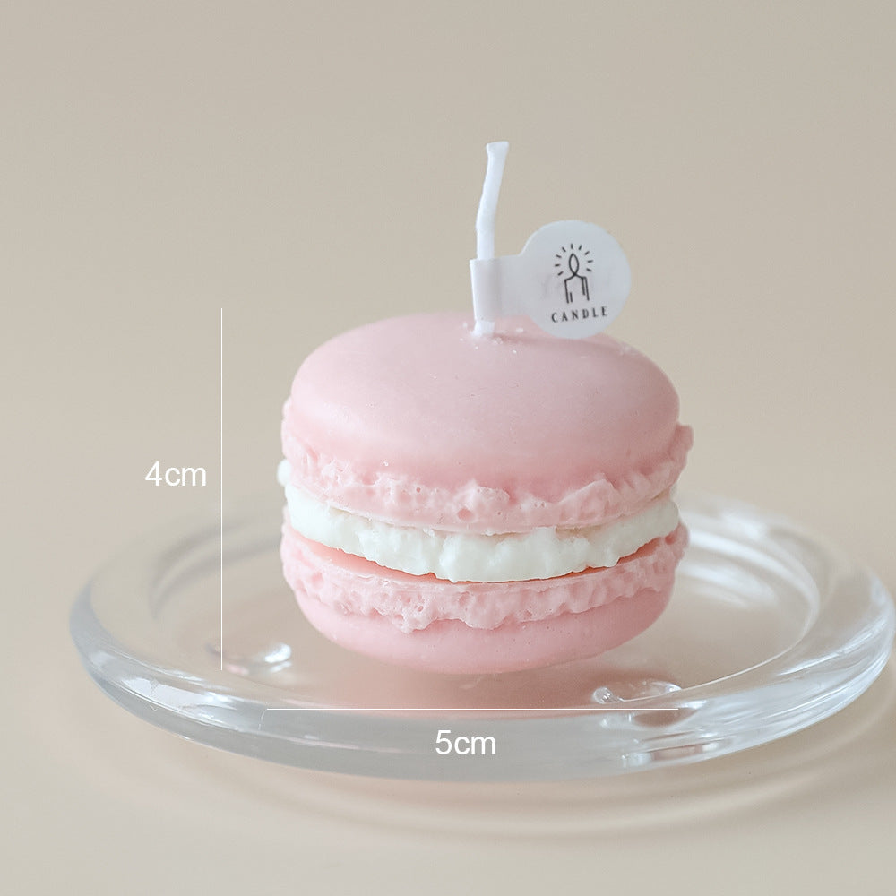 Macaron Scented Candle Photo Props