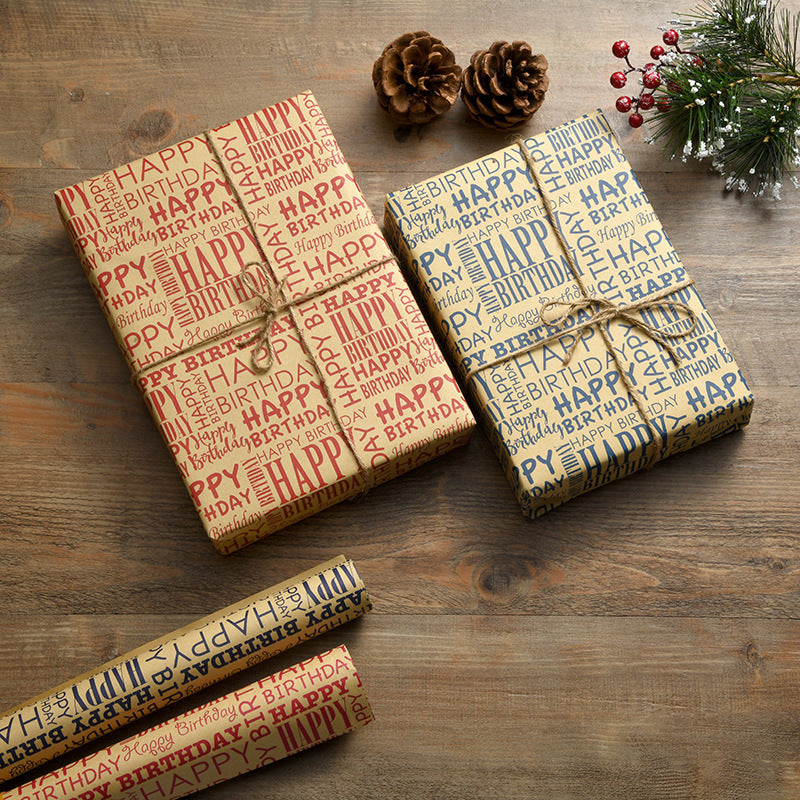 Vintage Gift Wrapping Paper