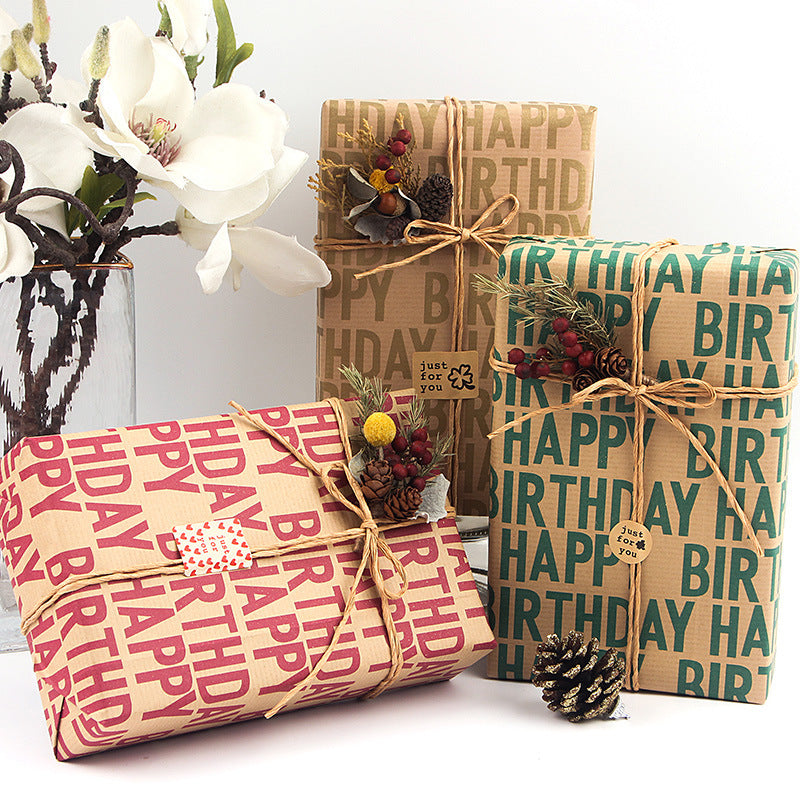 Antique Style Wrapping Paper