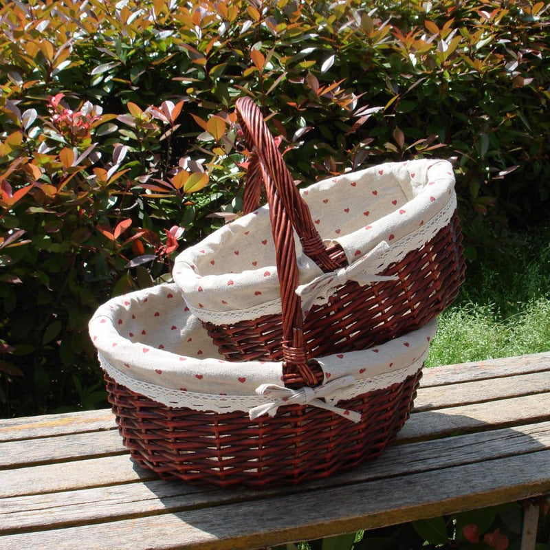 Large Wicker Picnic Basket