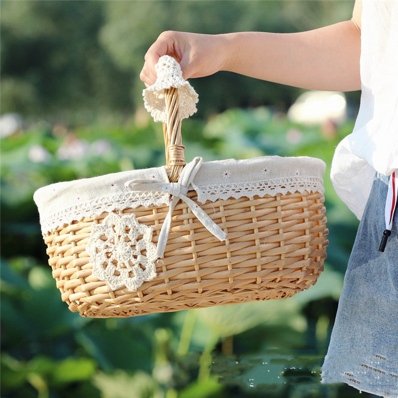 Large Wicker Picnic Basket