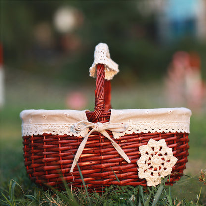 Large Wicker Picnic Basket