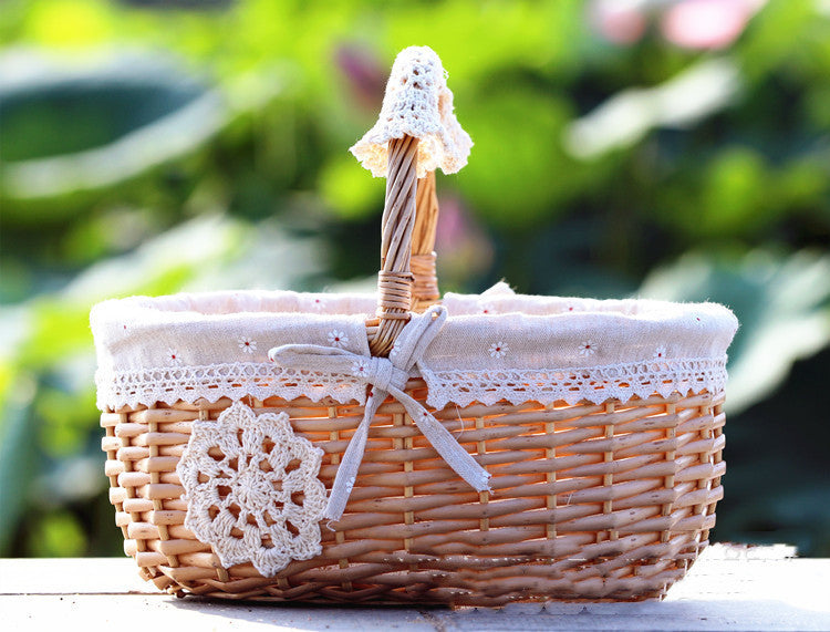 Large Wicker Picnic Basket