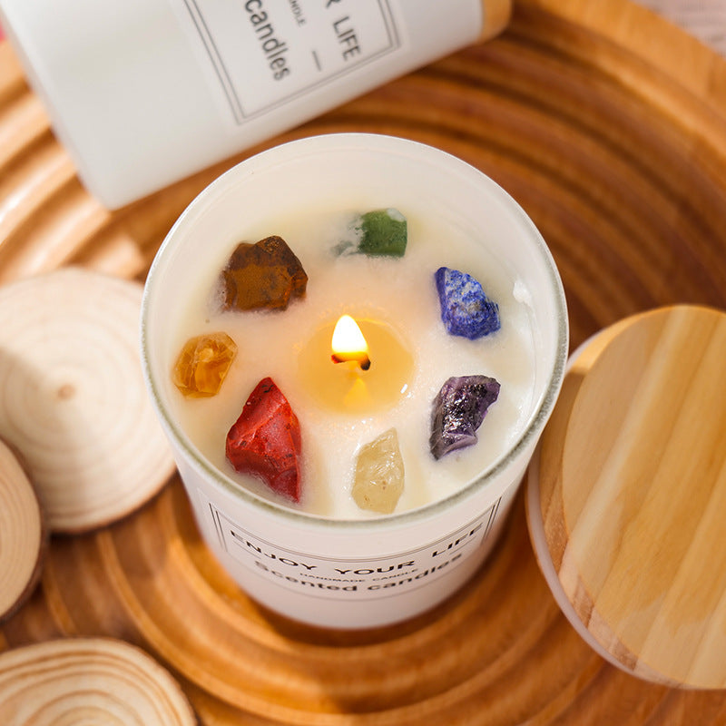 Aromatherapy Crystal Candle Gift