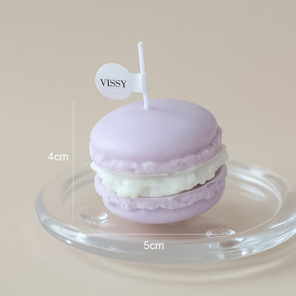 Macaron Scented Candle Photo Props