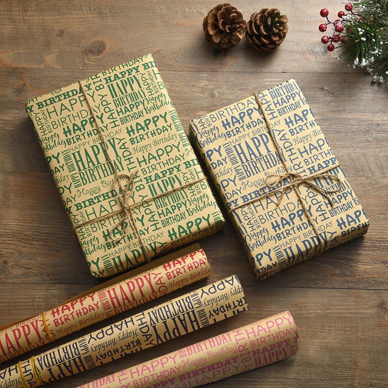 Vintage Gift Wrapping Paper