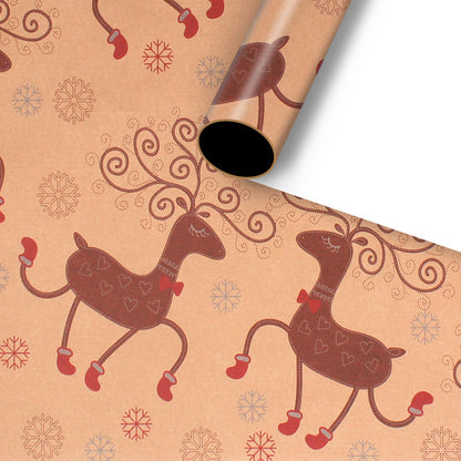 Classic Christmas Gift Wrapping Paper Thickened