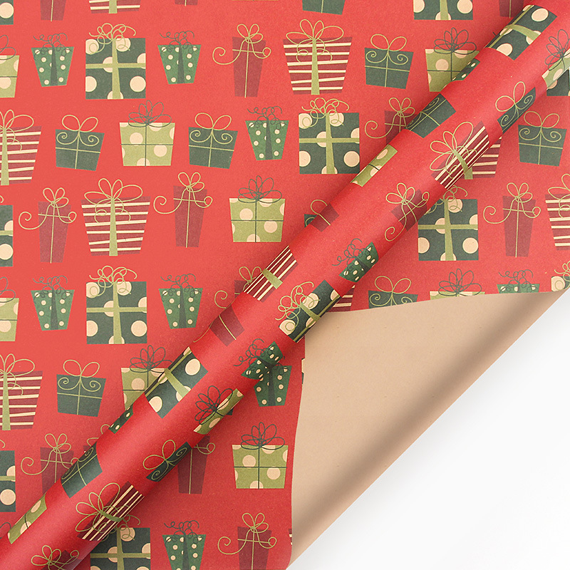 Christmas Tree Gift Wrapping Paper