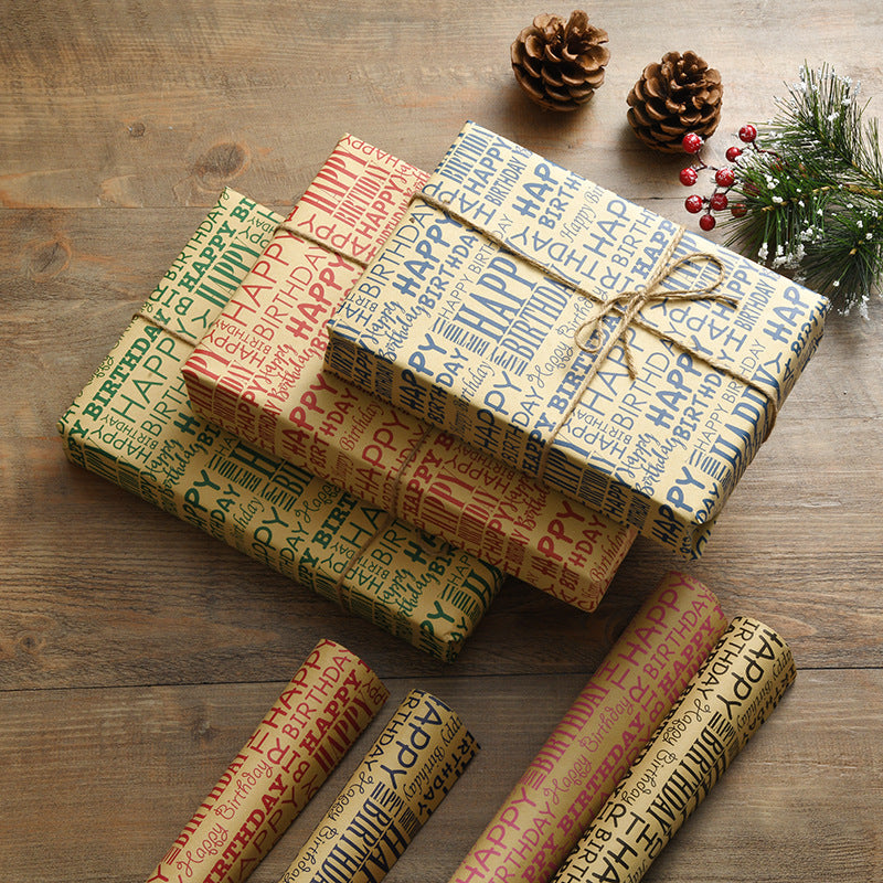 Vintage Gift Wrapping Paper