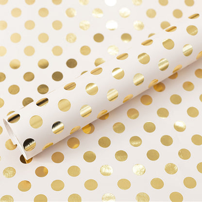 Gilding Polka Dot Gift Wrap Paper Christmas Gift Packaging