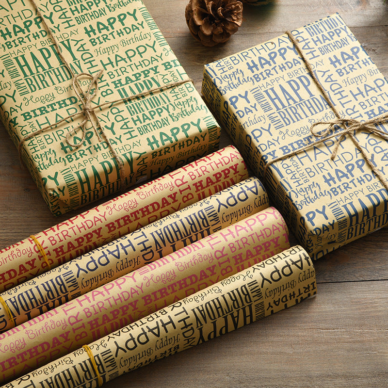 Vintage Gift Wrapping Paper