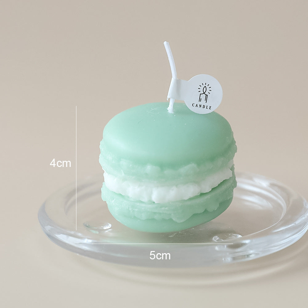 Macaron Scented Candle Photo Props