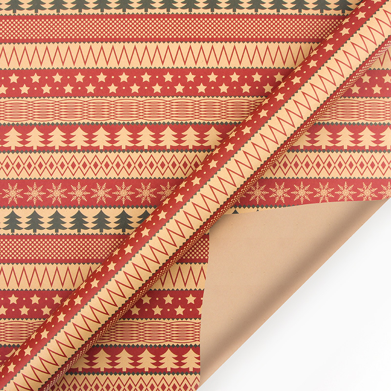 Christmas Tree Gift Wrapping Paper