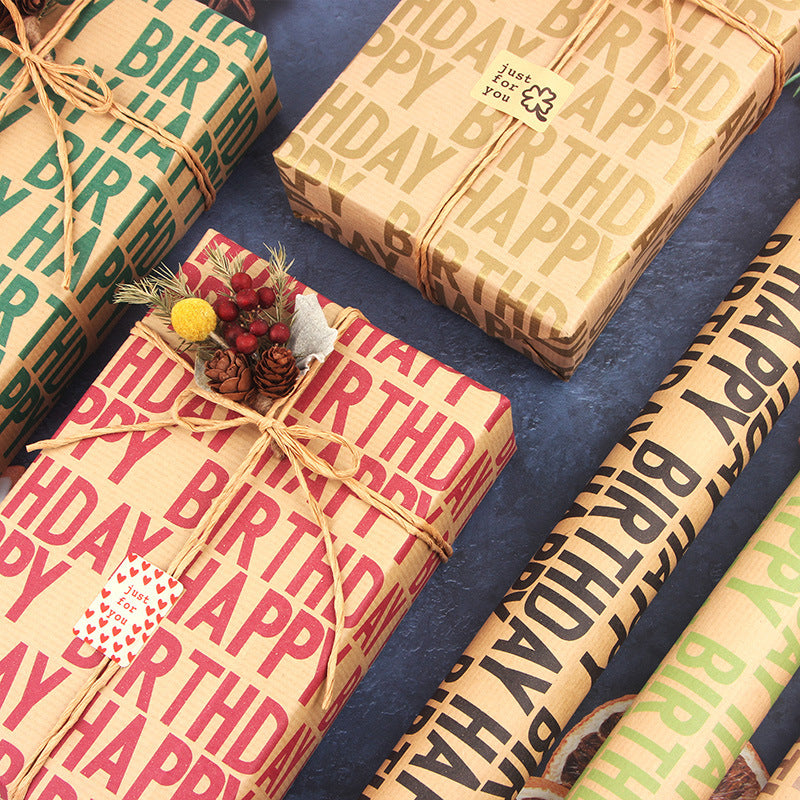 Antique Style Wrapping Paper