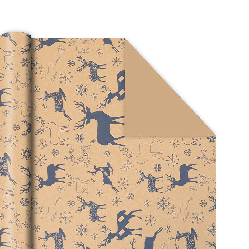 Classic Christmas Gift Wrapping Paper Thickened