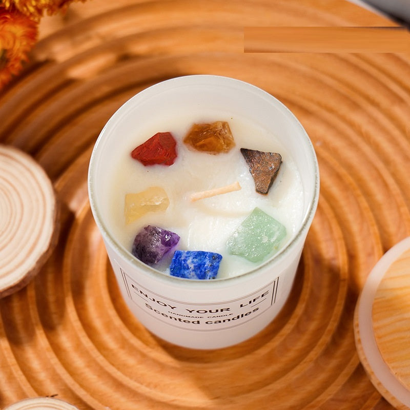 Aromatherapy Crystal Candle Gift